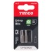 TIMCO Steel Driver Bits - Square - No.2 - 25mm Length - Pack of 2