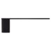 Exel Designer Square Towel Rail - 220 x 65 x 35mm - Matt Black