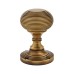 Heritage Brass by M Marcus Reeded Beehive Mortice Door Knob - 59mm Rose Diameter - Antique Brass
