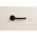 Metlex Cygnus Round Toilet Roll Holder - 162 x 80.5mm - Matt Black