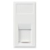 Knightsbridge CAT5e Euro Module - Unshielded - White