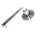 From The Anvil Polished Stainless Steel Door Handles on Round Beehive Rose - Avon Range 