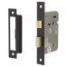 Bathroom Lock - 63mm Case - 44mm Backset - Matt Black