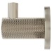 Exel Knurled Single Coat Hook - 50 x 25mm - Polished Nickel