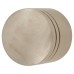 Exel Turned Lined Round Cabinet Knob - 30mm Diameter - Satin Stainless Steel