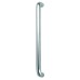 Exel 19mm D-Bar Door Pull Handle - Bolt Fix - 305mm Centres - Satin Aluminium