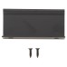 Exel Serva Lipped Edge Cabinet Pull Handle - 64mm Centres - Black