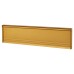 Exitex Brush Seal Interior Letter Tidy Flap - 293 x 77mm - Gold
