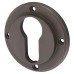 Burlington BUR61 by Frelan Escutcheon with Plain Rose - 53mm Diameter - Euro - Dark Bronze