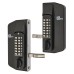 Borg BL3130 External Marine Grade Easicode Pro Push Button Gate Back to Back Code Lock - Black