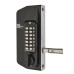 Borg BL3130 External Marine Grade Easicode Pro Push Button Gate Back to Back Code Lock - Black