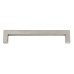 Exel 14mm Square D-Bar Cabinet Pull Handle - 128mm Centres - Satin Stainless Steel