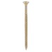 TIMCO Solo Chippy Pozi Countersunk Wood Screws - 6.0 x 90mm - Yellow Zinc - Pack of 100