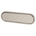 Exel Eccles Oval Flush Cabinet Pull Handle - 150 x 47mm - Satin Nickel 