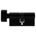 Exel 5 Pin 60mm Euro Thumbturn Cylinder - 30mm Turn + 30mm - Matt Black - Keyed to Differ