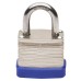 Squire Watchman Laminated Padlock - 30mm Body - 18 x 14mm Shackle - Keyed to Differ - Silver