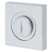 Serozzetta by Carlisle Brass Square Bathroom Turn & Release - 50mm Diameter - Satin Chrome