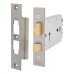 UNION 2026 Horizontal Bathroom Lock - 124mm Case - 38-101.5mm Backset - Satin Stainless Steel