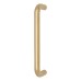 Hampstead 19mm D-Bar Door Pull Handle - Bolt Fix - 229mm Centres - PVD Brass