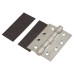 Intumescent Hinge Pads For FD30 & FD60 - Square - 100 x 43 x 0.5mm - Pack of 6