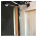 Cord Operated Door Holder - Garage Door - 610mm Length - Black Japanned