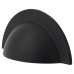 Crofts & Assinder Monmouth Cabinet Cup Handle - 64mm Centres - Matt Black