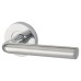 Jigtech Polished Chrome Door Handles on Round Rose - Riva Range 