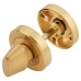 Serozzetta by Carlisle Brass Bathroom Turn & Release - 50mm Diameter - Oval - Satin Brass