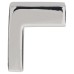Rimini Crystal Cabinet Finger Pull Handle - 16mm Centres - Polished Chrome