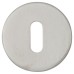 Exel Escutcheon - 52mm Diameter - Keyhole - Satin Stainless Steel