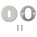 Exel Escutcheon - 52mm Diameter - Keyhole - Satin Stainless Steel