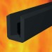 30 Minute Intumescent Glazing Seal For Fire Doors - 100mm Length - Black