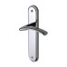 M Marcus Polished Chrome Latch Door Handle - Tosca Range - 205 x 42mm