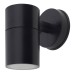 Exel Outdoor Up or Down Wall Light - IP44 - Black