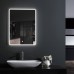Croydex Flexi-Fix Chilcombe 3W LED Bathroom Mirror - Demister - Rectangle - 630 x 430mm