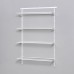 elfa Wardrobe & Storage Starter Kit - 1 Bay, 4 Ventilated Wire Shelf - 936 x 1532 x 320mm - White
