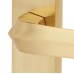 Exel Satin Brass Latch Door Handle - Norley Range - 200 x 42mm