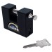 Squire WS75S Container Padlock - 26 x 80mm Body - 14 x 27mm Shackle - Black