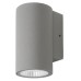 Hampstead 3W LED Outdoor Up or Down Wall Light - IP65 - 3000K Warm White - Silver