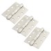 Exel Twin Ball Bearing Grade 13 Butt Fire Door Hinge - 100 x 75 x 3mm - 201 Stainless - Pack of 3