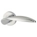Jigtech Cresta Latch Door Handle on Rose Kit - Passage - Polished Chrome