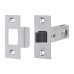 UNION 2648 Tubular Mortice Latch - 91mm Case - 71mm Backset - Square - Silver Enamel