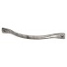 Olde Forge Flat End Bow Cabinet Pull Handle - 160mm Centres - Pewter Effect