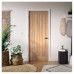 LPD Belize 5 Panel Unfinished Solid Internal Door - 2040 x 726 x 40mm - Oak