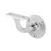 Exel Handrail Bracket - 70mm Projection - Polished Chrome