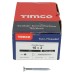 TIMCO Twin Threaded Pozi Round Head Wood Screws - 10 x 2
