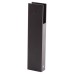 Pro Toilet Cubicle Partition Leg - 17-19mm Panels - Black Textured