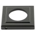 From The Anvil Black Door Handles on Square Rose - Avon Range 