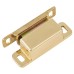 Veel-2 Magnetic Catch - 46 x 15 x 14mm - 6kg Pull - Polished Brass 