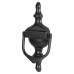 Fab & Fix Victorian Urn Door Knocker - 162 x 76mm - Anodised Black